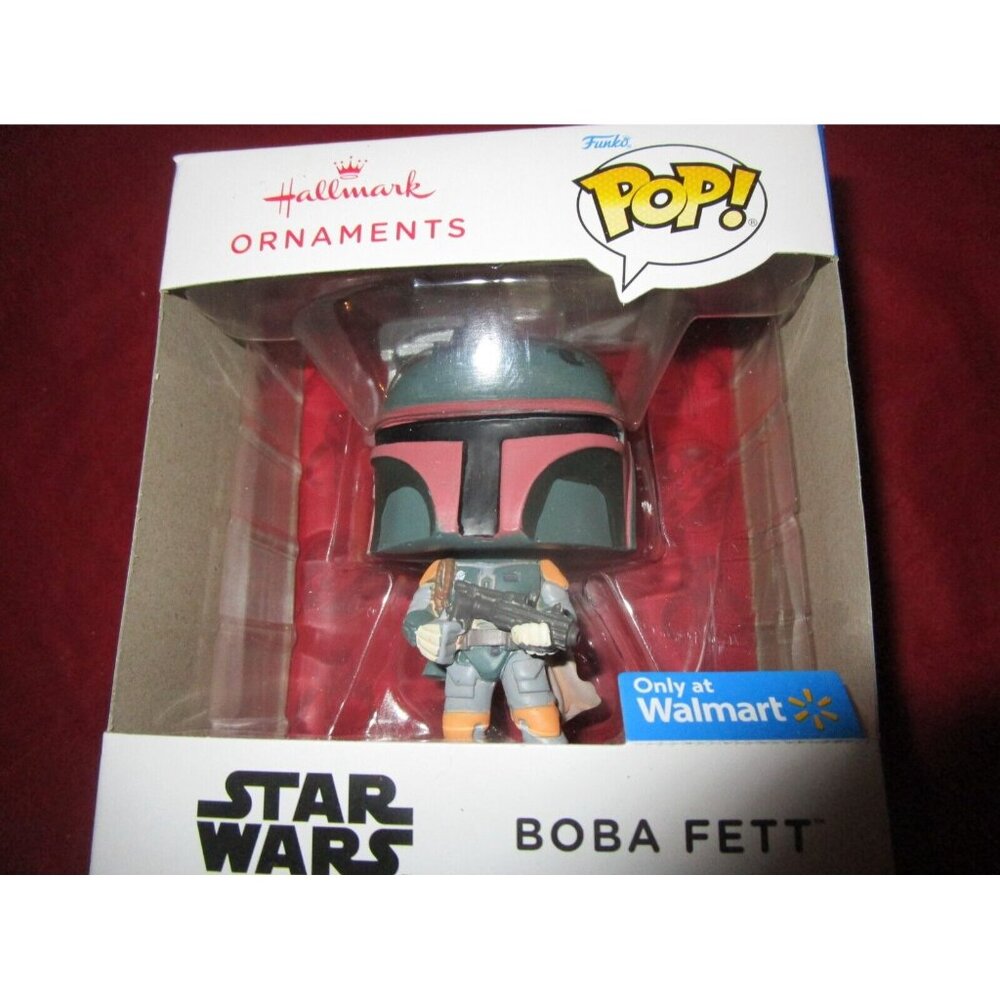Hallmark - Funko POP Star Wars Boba Fett Christmas Tree Ornament New